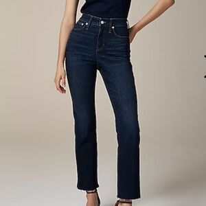 J. Crew Curvy high-rise kickout jean